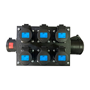 Туровый дистрибьютор питания в черном исполнении ET 460 BE